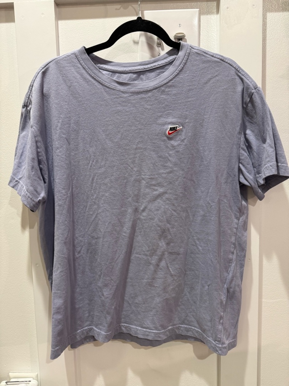 Nike Women's Lavender Crew Neck Short Sleeve Tee